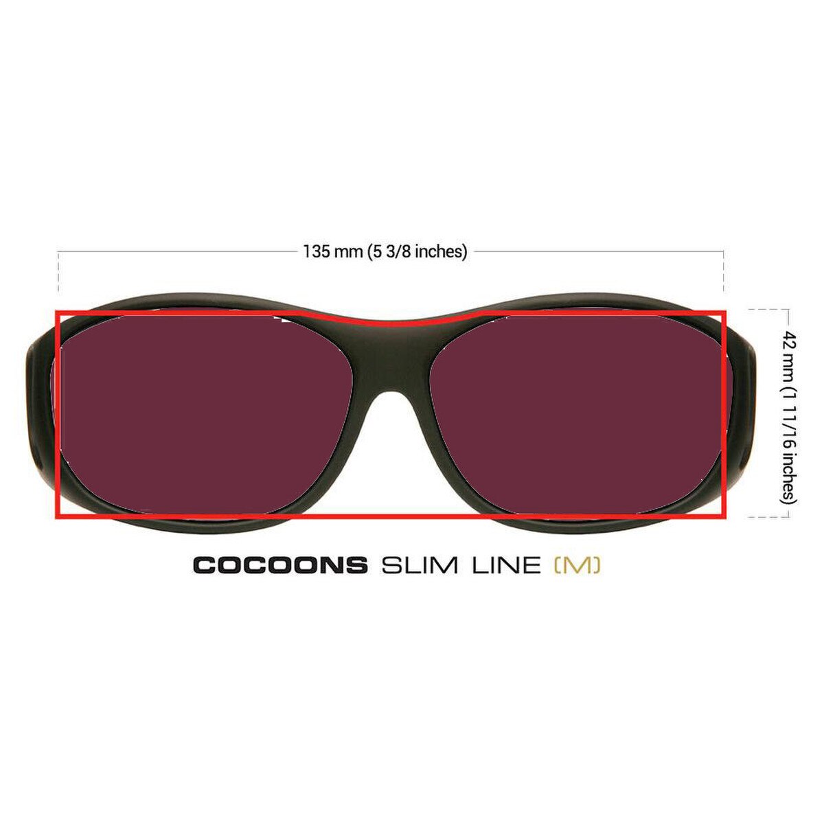 Low Vision Tinted Fitover - Cocoons
